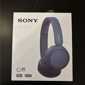 Sony Wireless Headphones - Dark Blue